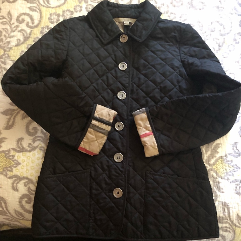 Burberry quilted jacket